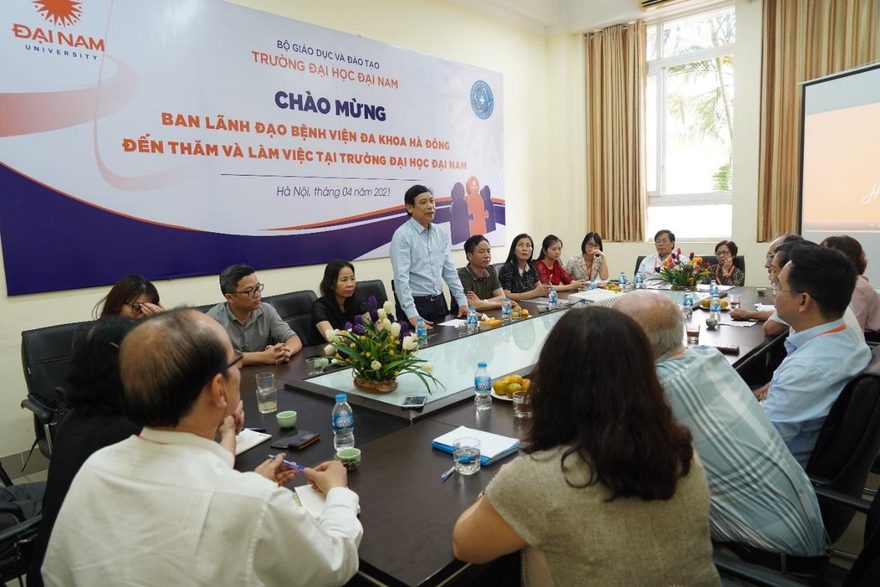 Bệnh viện Đa khoa Hà Đông sẽ trở thành bệnh viện thực hành “ruột” của sinh viên khối Sức khỏe DNU