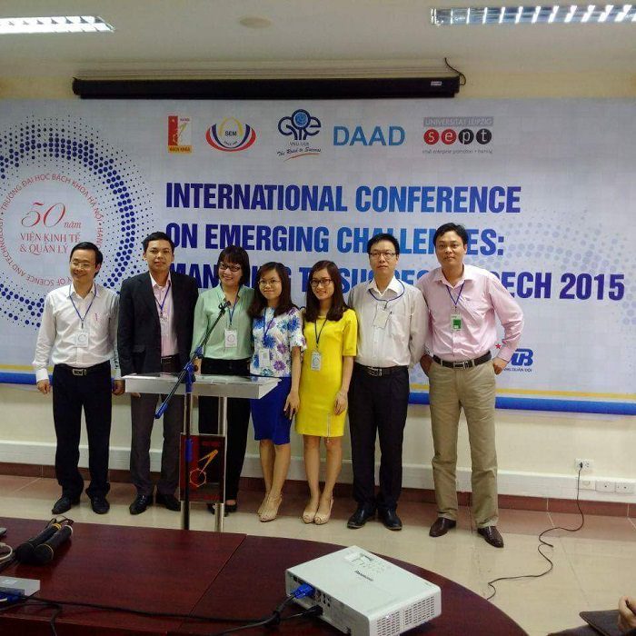 Giảng viên Đại học Đại Nam tham gia hội thảo quốc tế ICECH 2015