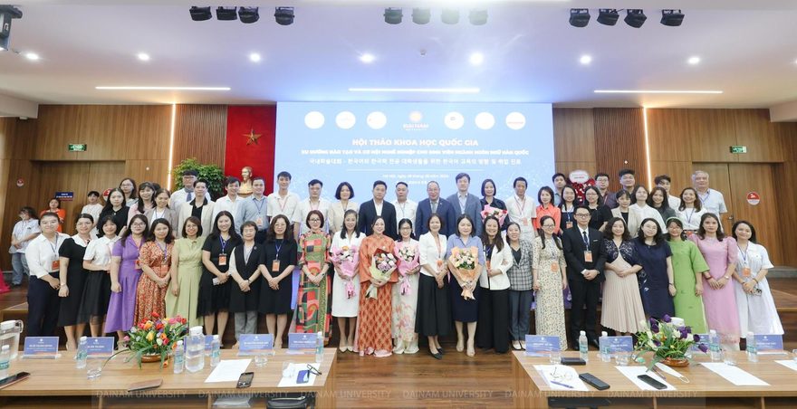 Hội nghị toàn quốc về xu hướng đào tạo và cơ hội nghề nghiệp cho sinh viên tiếng Hàn: Có tính liên quan và ứng dụng cao