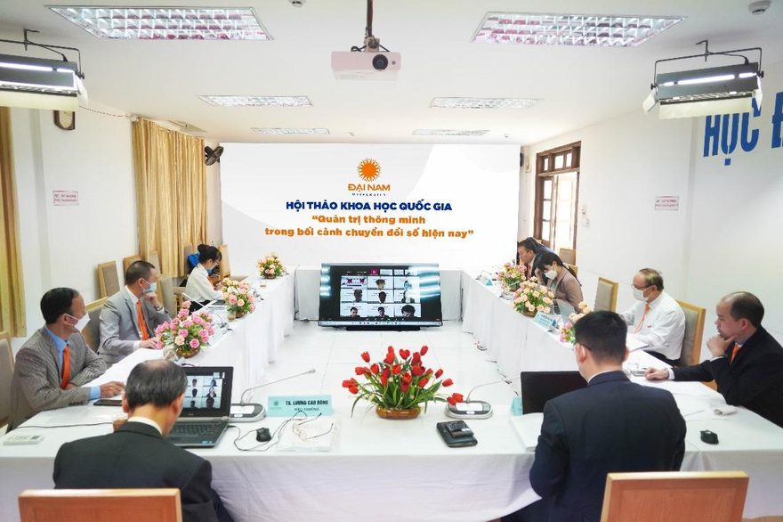 Hội thảo khoa học Quốc gia “Quản trị thông minh trong bối cảnh chuyển đổi số hiện nay” thành công rực rỡ